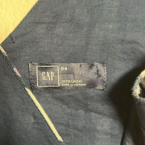 Fit and Flare Linen Dress - Picture 5 of 6